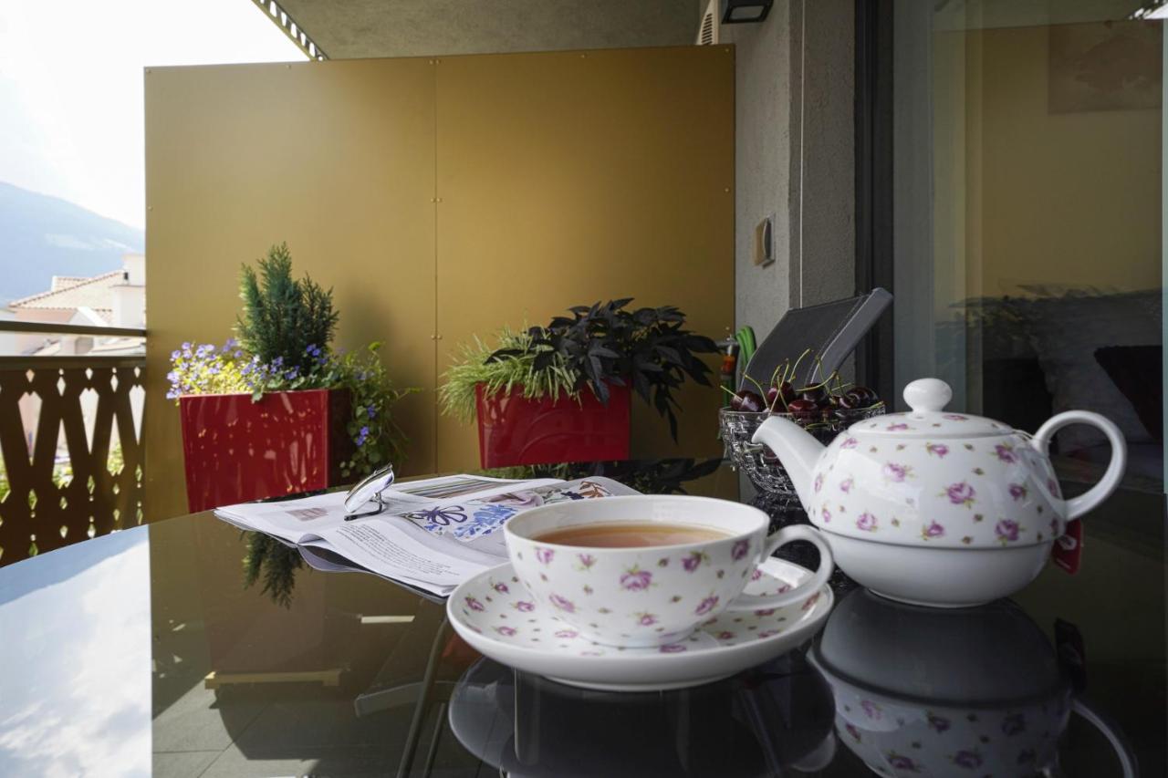 Ferienwohnung Im Zentrum Naturns Exterior foto